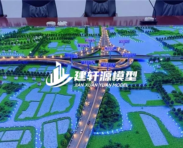 鸡泽高速公路沙盘定制